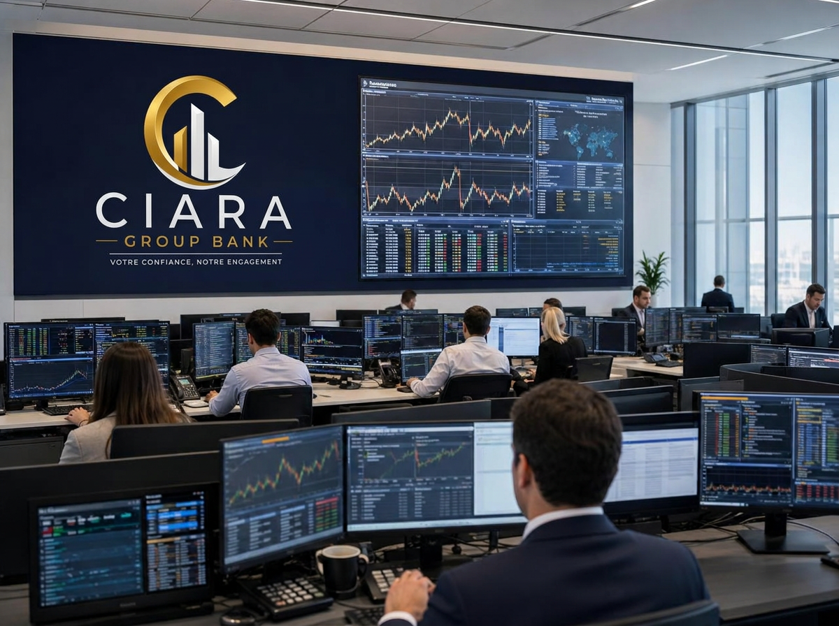CIARA Group Bank trading floor